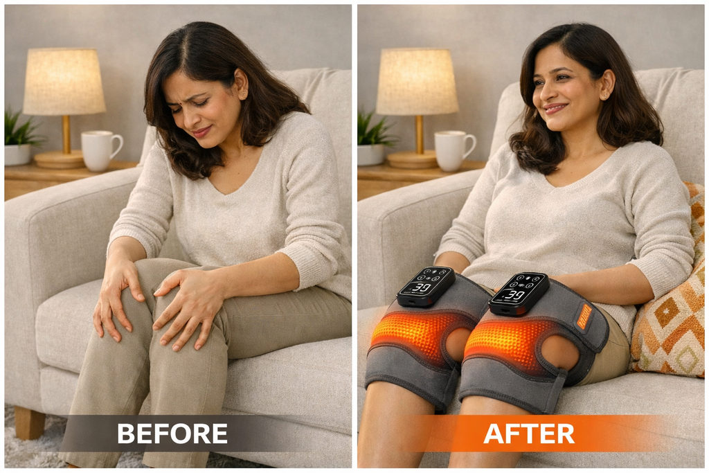Auralis | Cordless Knee Massager For Pain Relief & Recovery